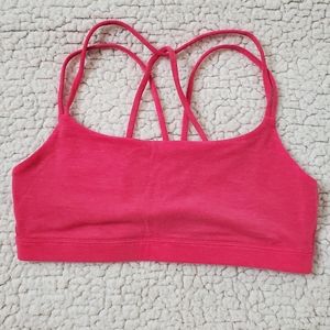 NWOT Gap Low Impact Sports Bra Pink Size XS